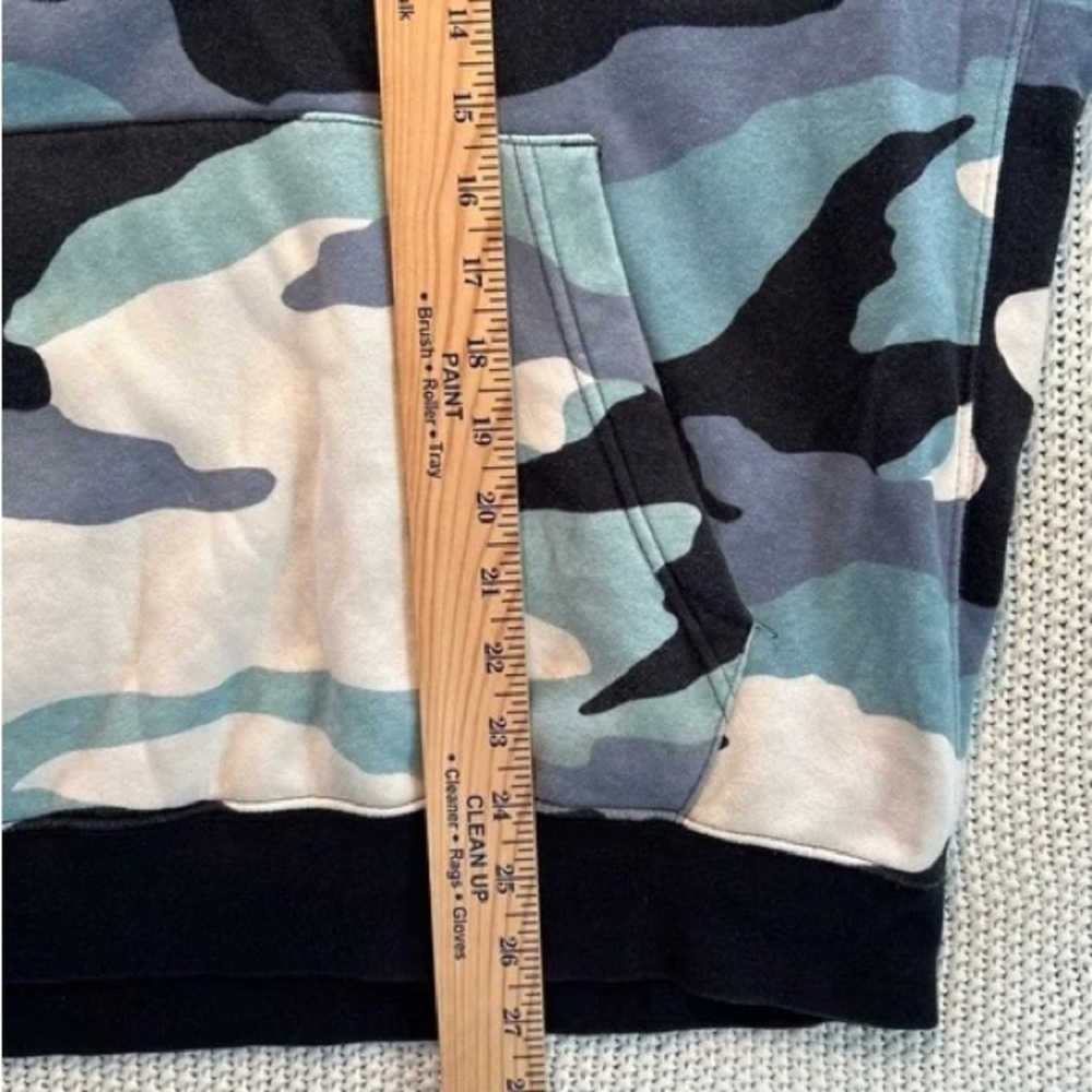 Nike Men's Blue Tiger Camouflage Hoodie Size XL - Picture 7 of 9